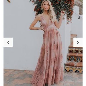 ANTONIA MAXI DRESS - MAUVE